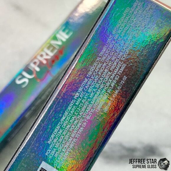 JEFFREE STAR HALLOWEEN 21 SUPREME GLOSS FULL PIGMENT LIP COLOR DEVIL HORNS RED - Picture 13 of 16